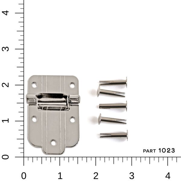 3/4 Nickel Split Rivets, Set of 5, Shop Parts