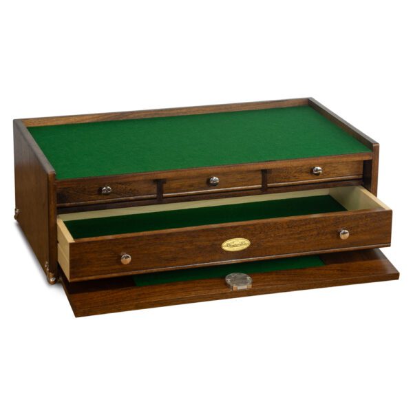 Dark Walnut B2104 with Drawer Open