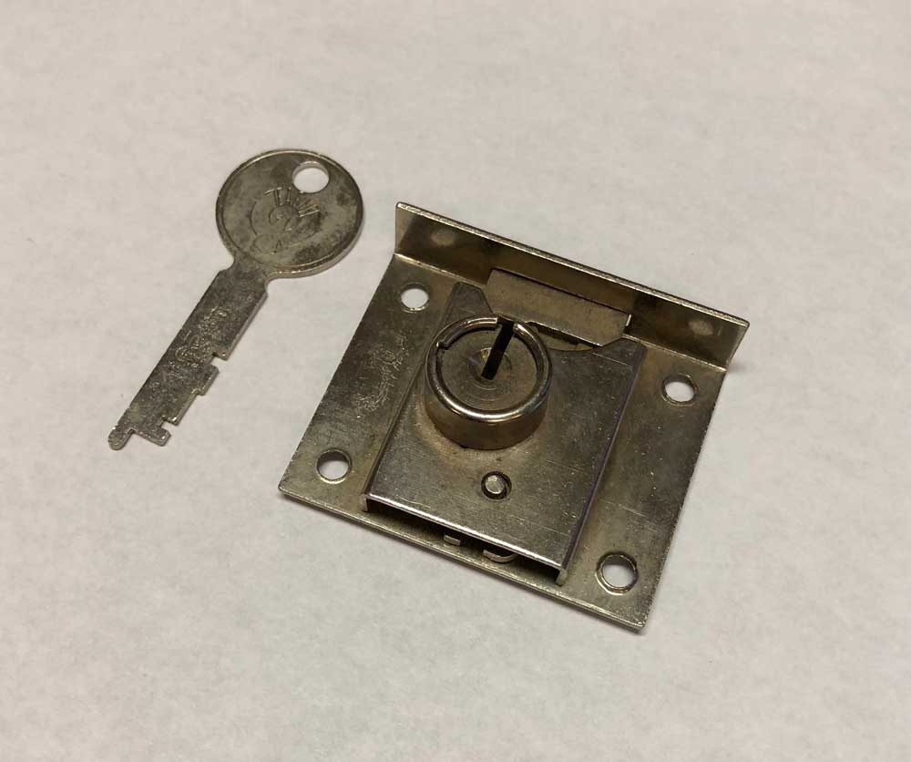 Antique Furniture Lock Desk Locks for Drawers with Key Cupboard