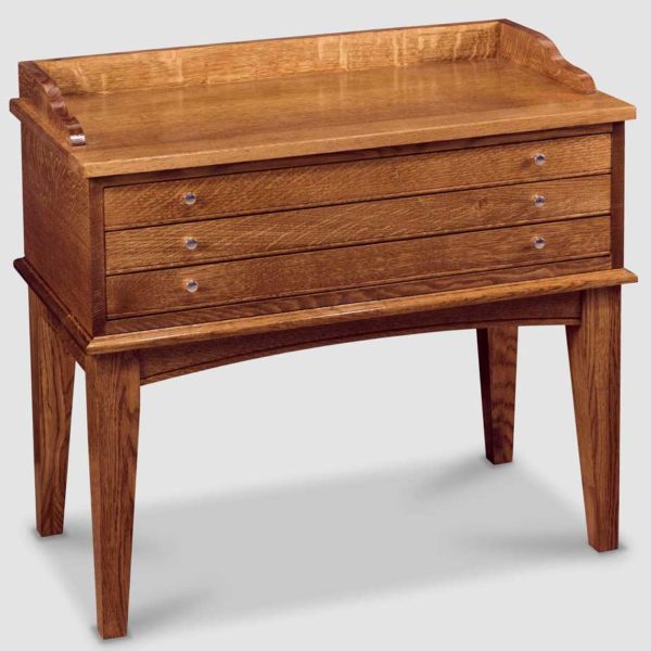 Golden Oak T3103 Display Table