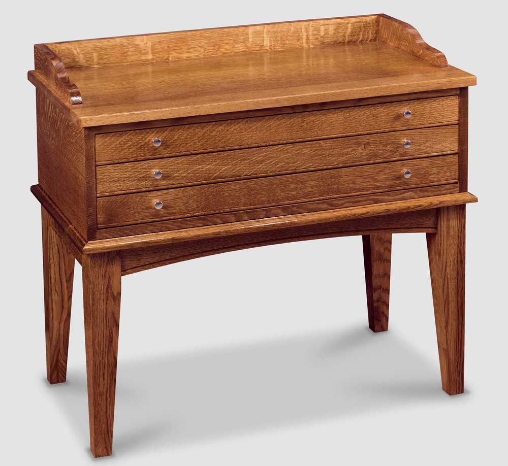 Golden Oak T3103 Display Table