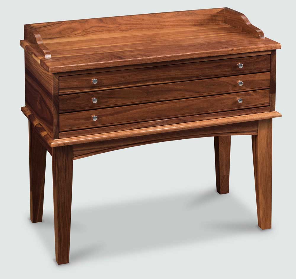 Natural Walnut T3103 Display Table