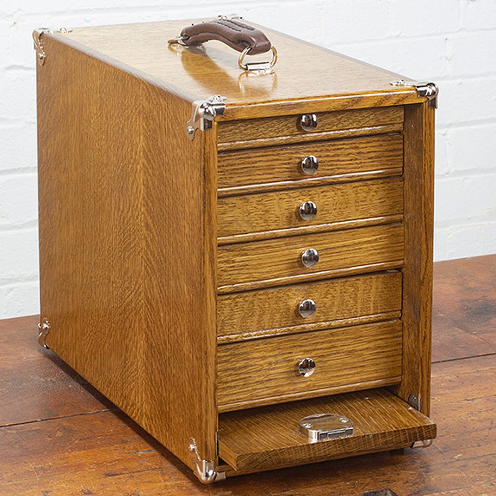 H. Gerstner & Sons Vintage Oak Wood Machinist Tool Chest Box – Bucks County  Estate Traders