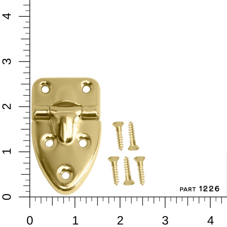 Brass Stop Hinge Genuine Gerstner Hardware Gerstner