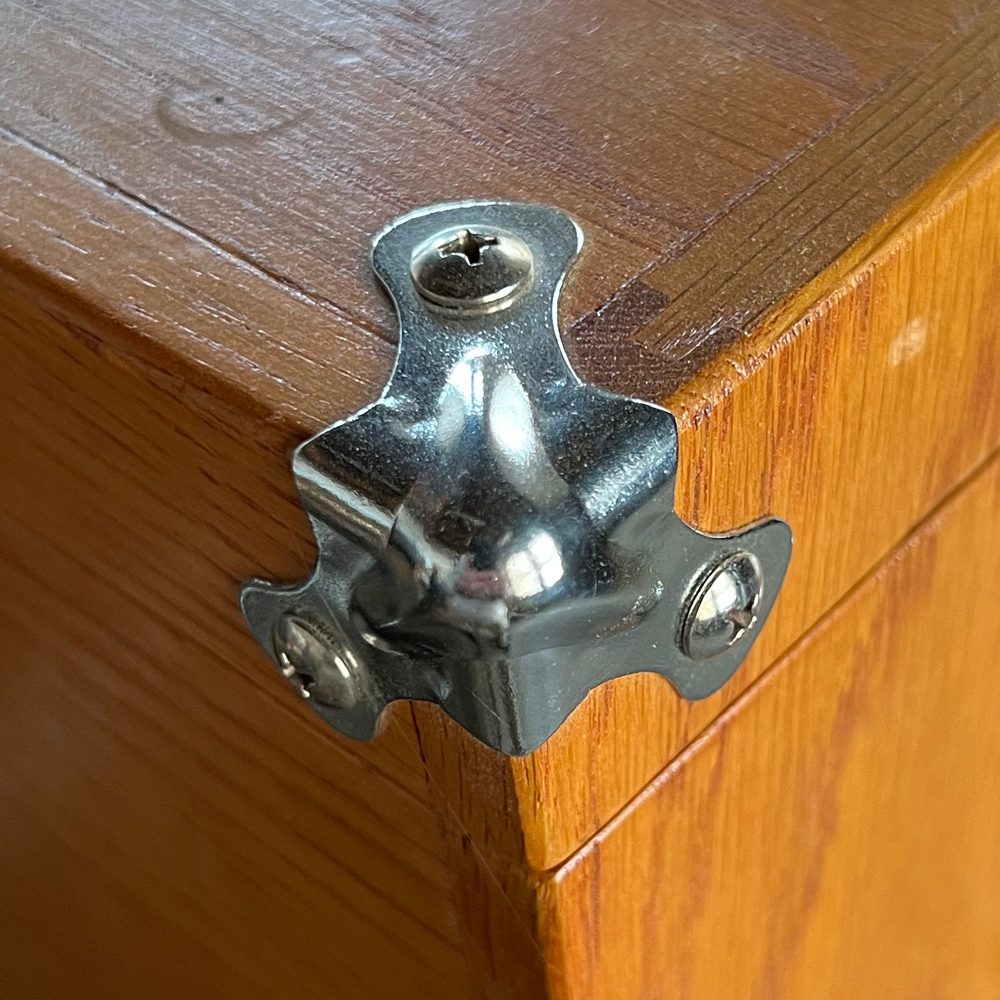 Chrome 3Leg Corner Shop Hardware Gerstner