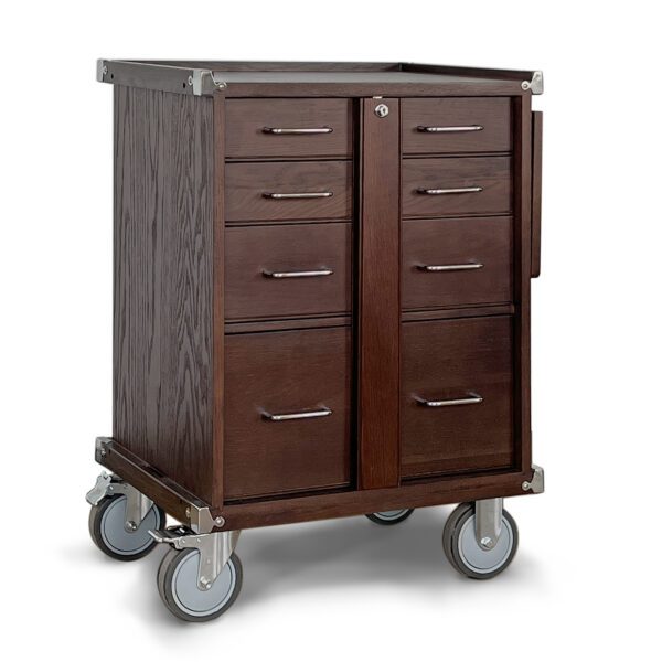 Second Class - Gerstner International GI-R20d Dark Oak 5-Drawer