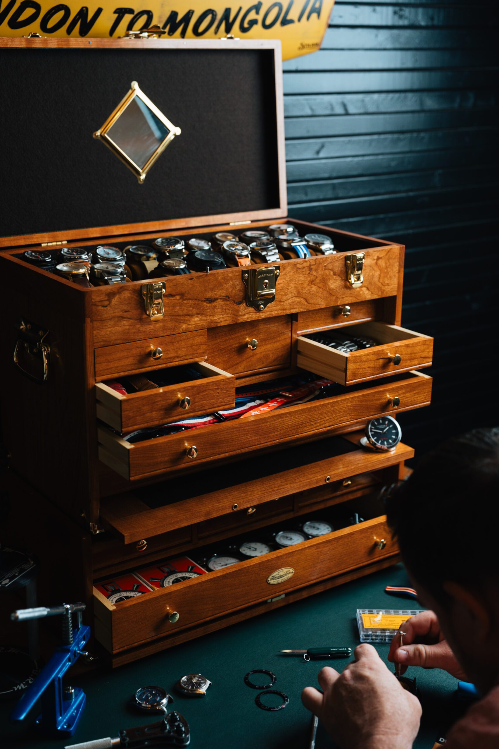 Gerstner Watch Collectors Chest Gerstner Watch Collectors Chest