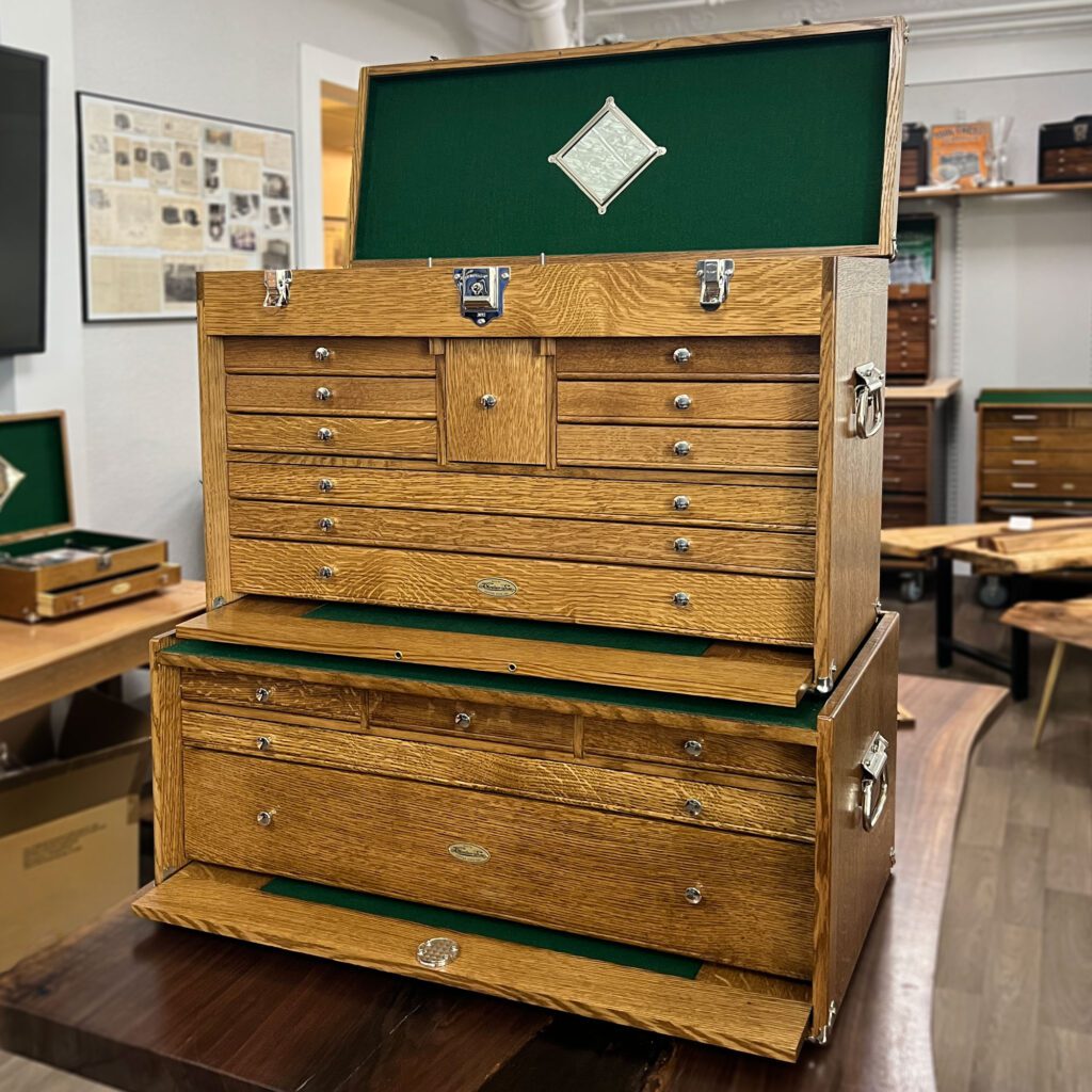 Gerstner Golden Oak 2610-B2705 Journeyman Set on a Table