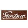 Gerstner Sticker with Craftsmanship Lives text and oak wood grain background