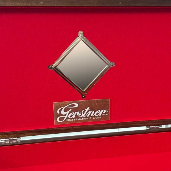 Gerstner Sticker on Red Felt with a Mirror