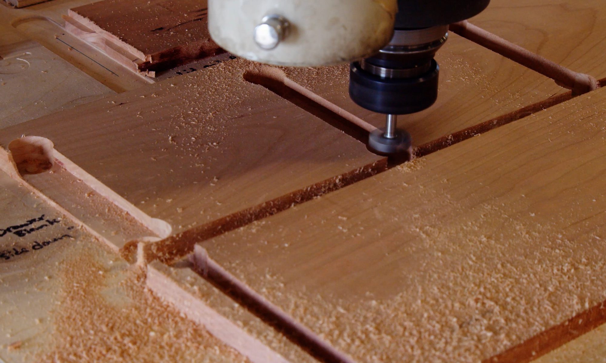 Precision milling and joinery in wood tool chest construction