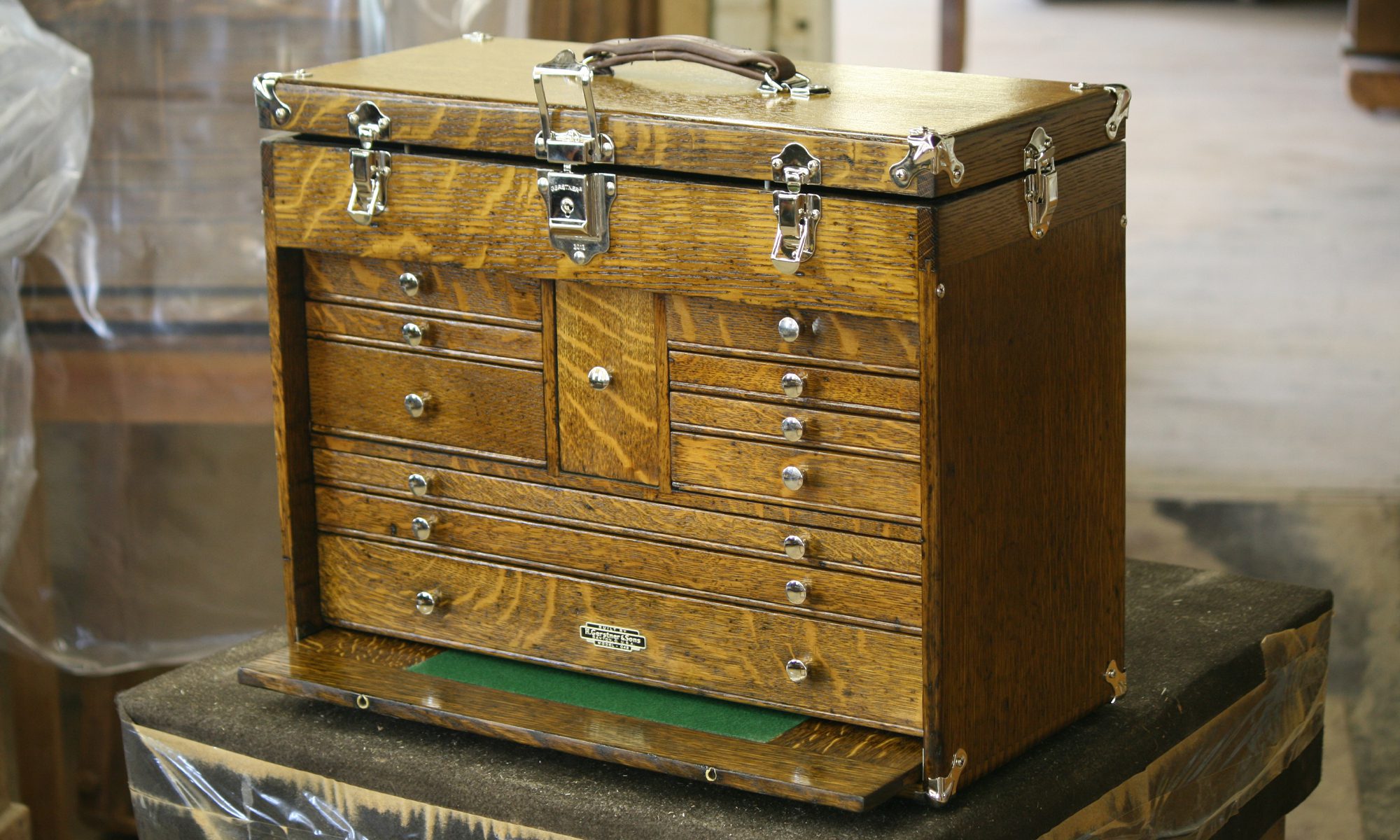 Vintage Gerstner chest passed down over generations