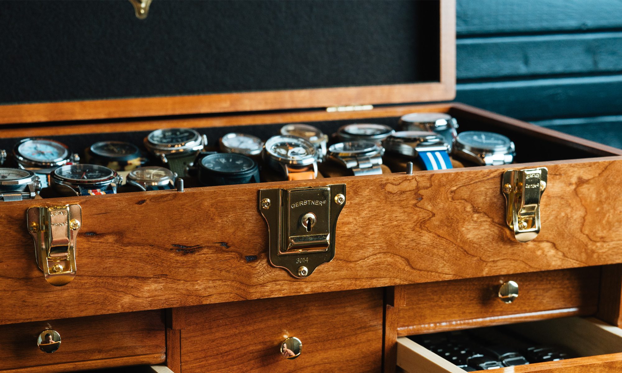 Gerstner wood tool chest built for a lifetime