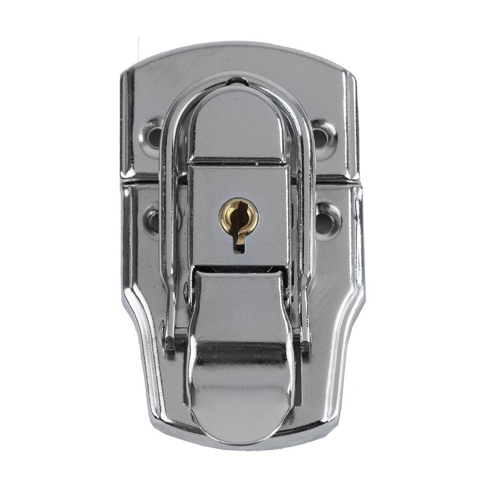 part 1257 chrome surface mounted chest lock