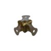 part 1292 antique brass 3-leg corner