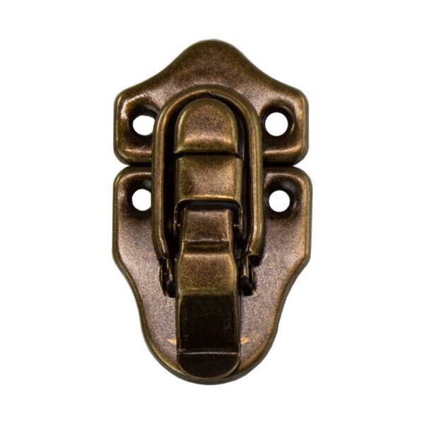 part 1294 antique brass draw latch